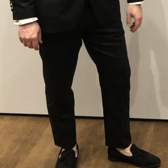 JCrew Factory Thompson Tuxedo jacket & pants black - Picture 14 of 14